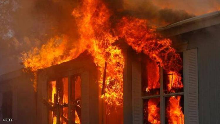 عاجل ..حريق ضخم بمبنى سكني في حي العمارة بدمشق يودي بحياة 7 أطفال