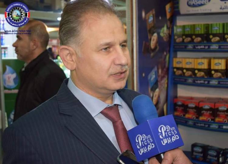 انتخاب محمد أكرم الحلاق امينا لسر غرفة صناعة دمشق وريفها