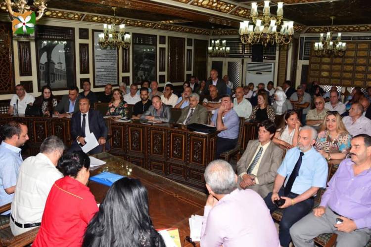 تكليف أعضاء المكتب التنفيذي لمحافظة دمشق بالإشراف على دوائر الخدمات