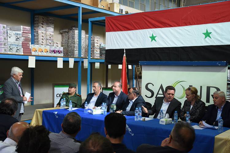 صناعيو تل كردي يطالبون بتكاتف الجهود لدعم المنتج الوطني .. الساعور: عقبات تواجه منح قروض مصرفية للصناعيين