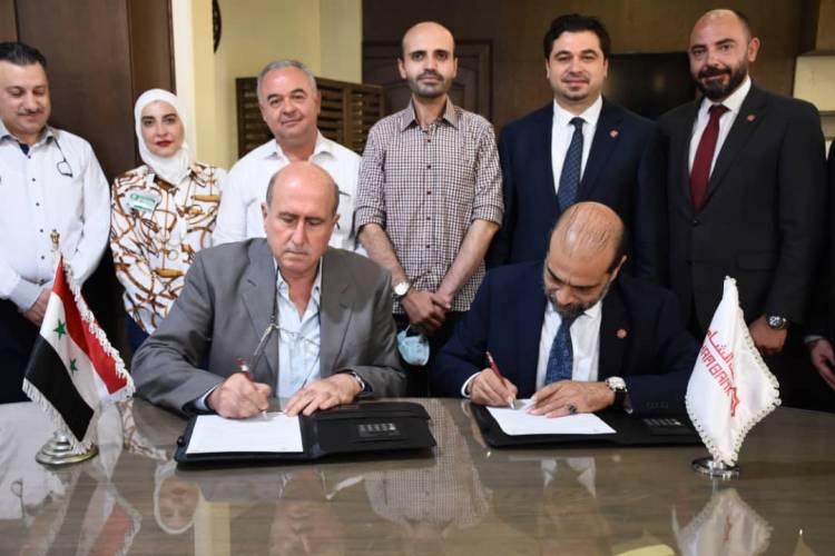 بنك الشام ونقابة أطباء الأسنان بدمشق يوقعان مذكرة تفاهم لتقديم تمويلات لمنتسبي النقابة بعائد منافس